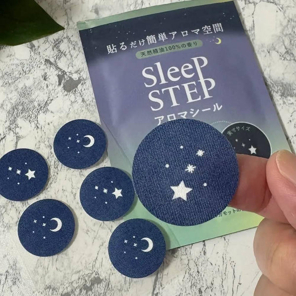 Sleep Step Natural Scented Stick-On Patch Herbal Bergamot 18 Sheets