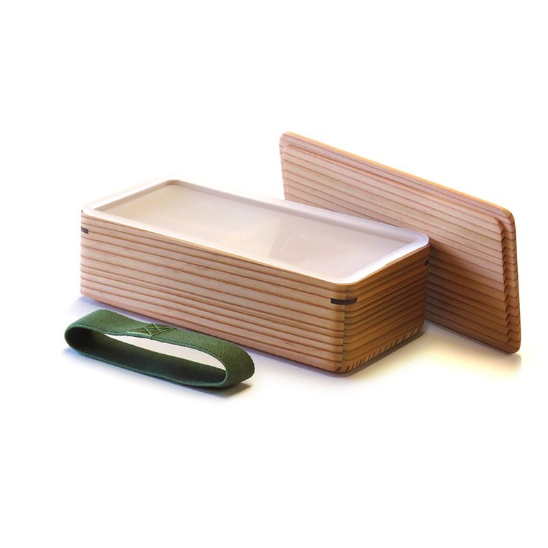 Umezawa Ancient Sugi Cedar Lunch Box Handmade Wooden Bento Box ...