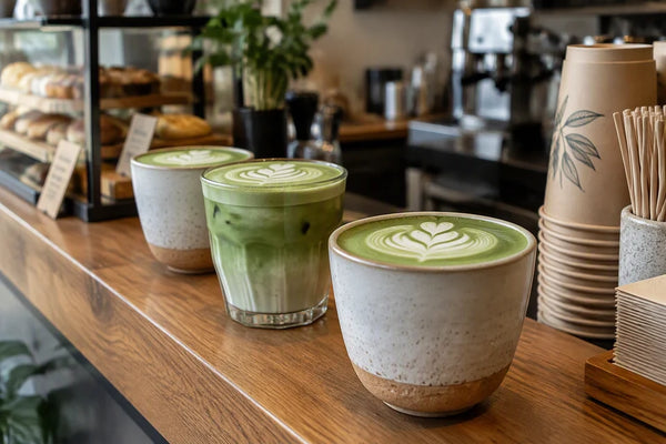 matcha lattes